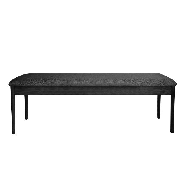Alander Upholstered Solid Wood Bench
