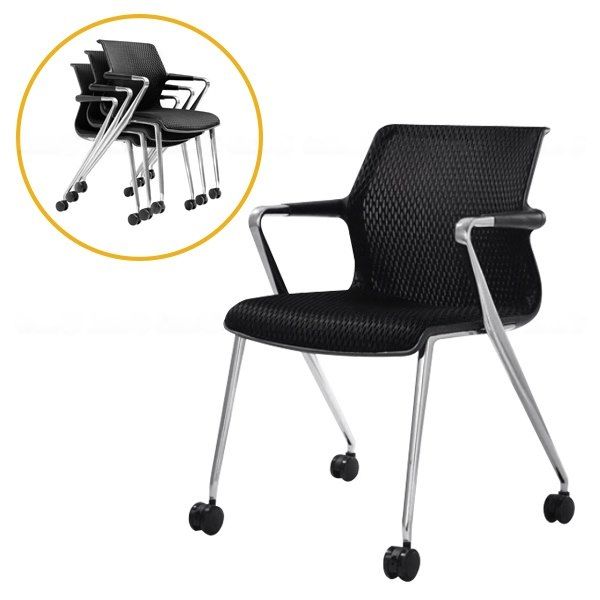 Bates Mesh Stackable Office Chair