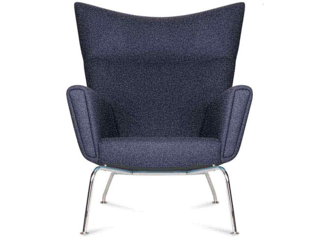 Hans J. Wegner Style Wing Chair CH445