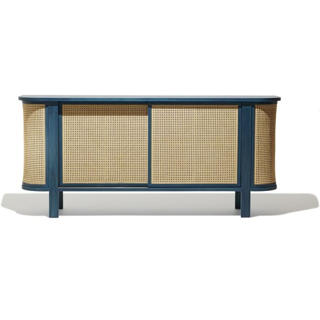Chloe Contemporary Woven Cane Sideboard  / Cabinet / Console