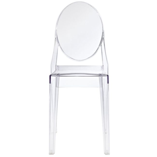 Victoria Ghost Style Chair / Stackable Dining Chair