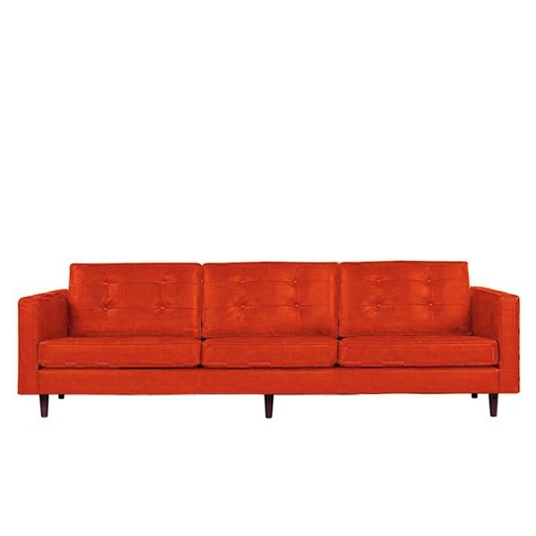 Copenhagen Leather Sofa - 3 Seater