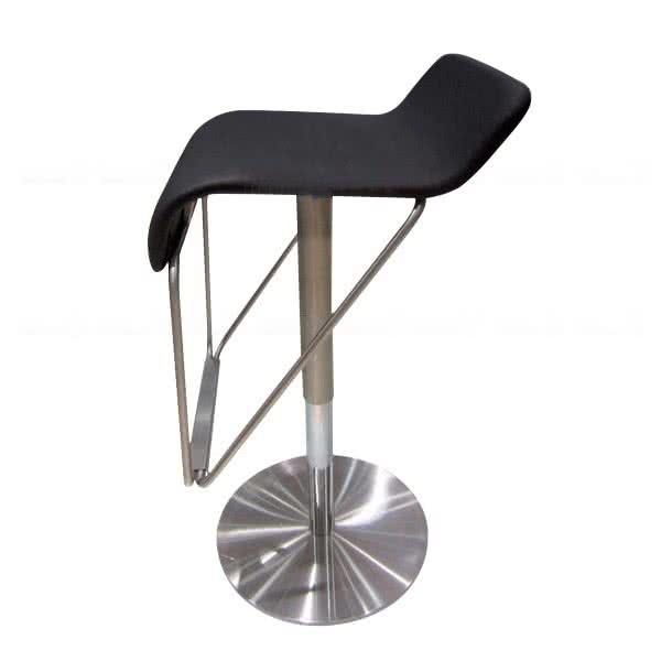Kael Leather Swivel Adjustable Bar Stool