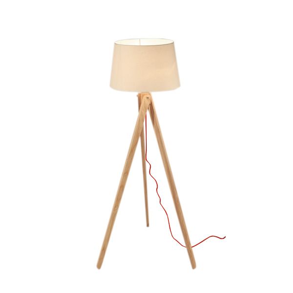 Harold Solid Wood Floor Lamp