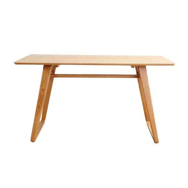 Clinton Solid  Oak Wood Dining Table