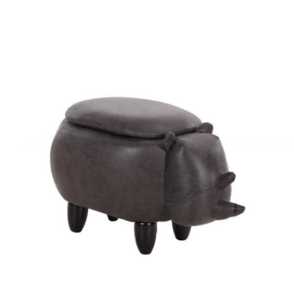 Stockroom  Rhinoceros Storage Ottoman and Stool