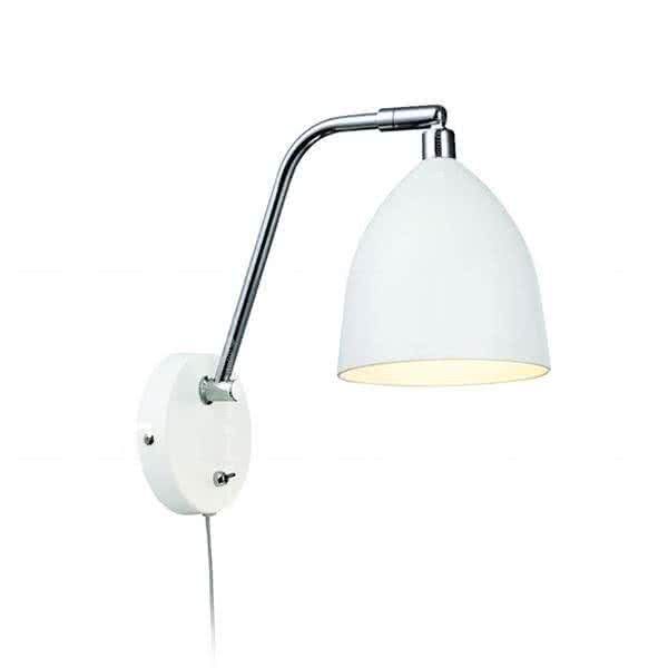 Markslöjd Fredrikshamn Wall Lamp - White
