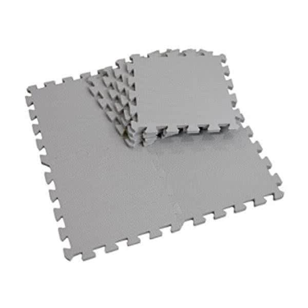 Miki Contemporary Foam Play Mat (Pack of 8 Tiles) - Grey