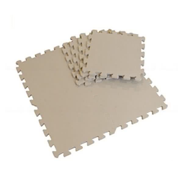 Miki Contemporary Foam Play Mat (Pack of 8 Tiles) - Khaki