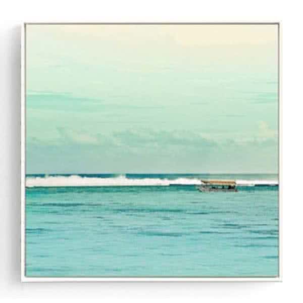 Stockroom Artworks - Square Canvas Wall Art - Seaboat - More Sizes