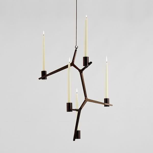 Agnes Candelabra Hanging - 5 Candles - More Colors