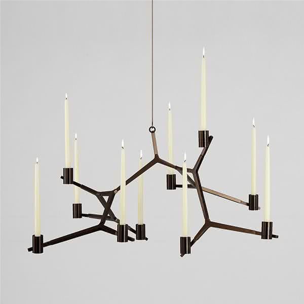 Agnes Candelabra Hanging - 10 Candles - More Colors