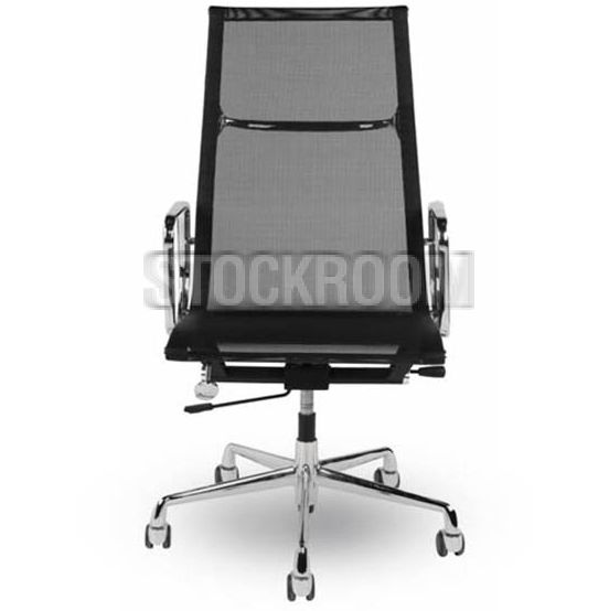 Eames Style Mesh Highback Office Chair With Castors