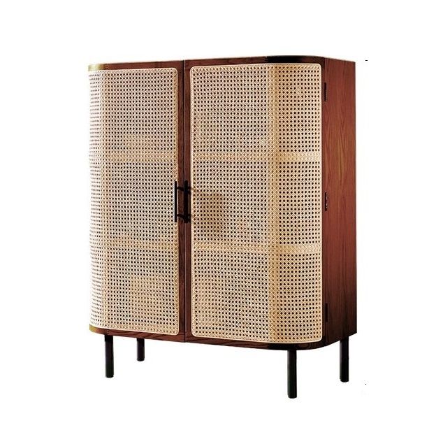 Ermina Rattan Shoe Cabinet