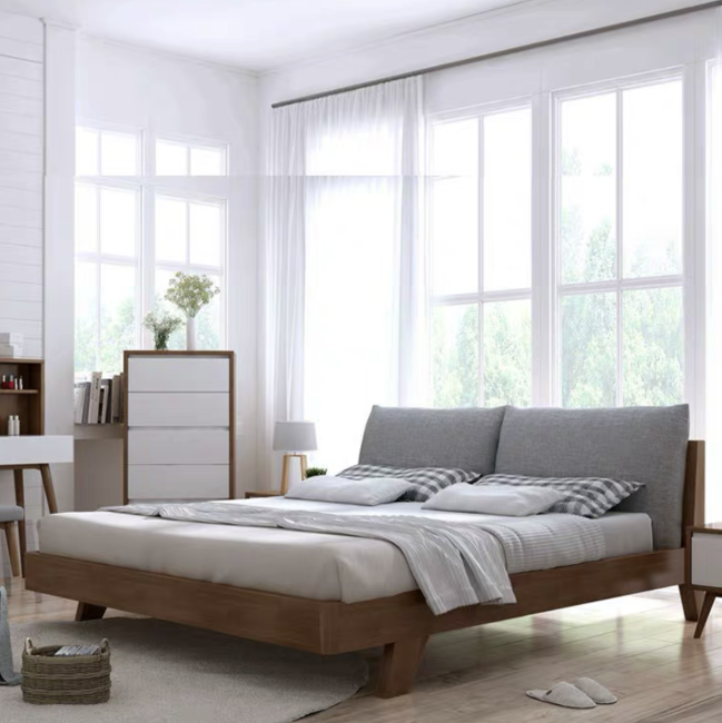 Francisco Solid Wood Bed Frame