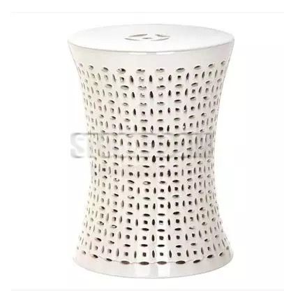 GRAND DRUM / STOOL - COIN PATTERN