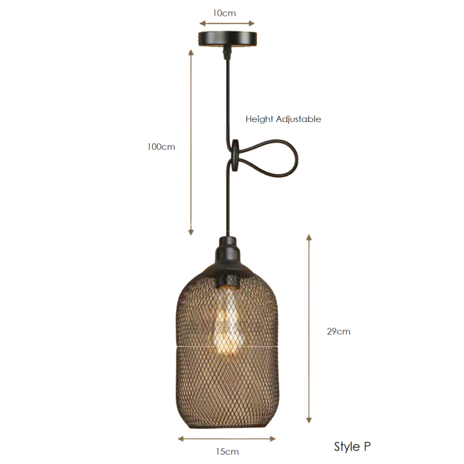 Hennessy Mesh Pendant Lamp