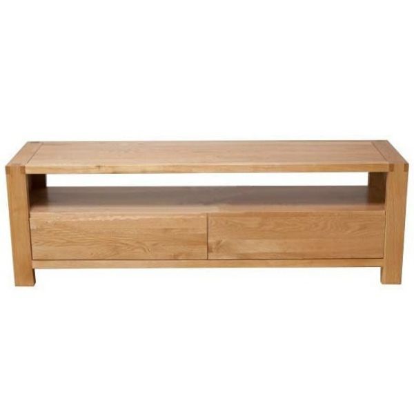 Kellett Solid Oak Wood TV Cabinet
