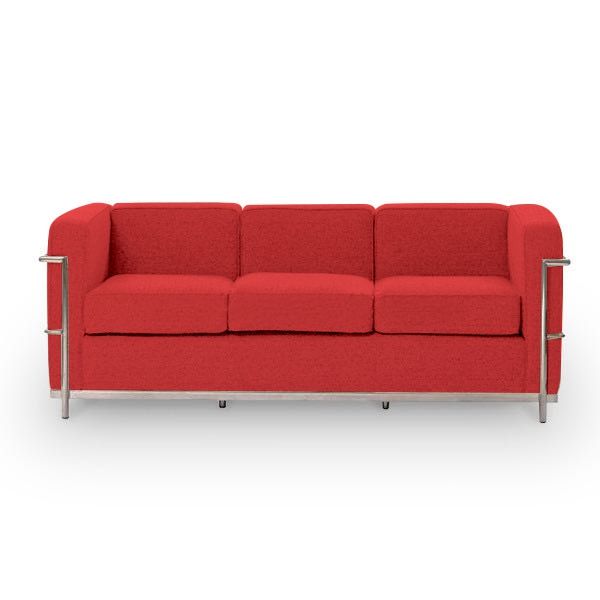 LC2 Petit Confort Style Sofa - 3 Seater