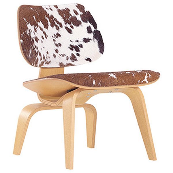 Charles Eames LCW Style Chair in Ponyhide