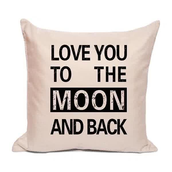 Love You To The Moon And Back Cushion