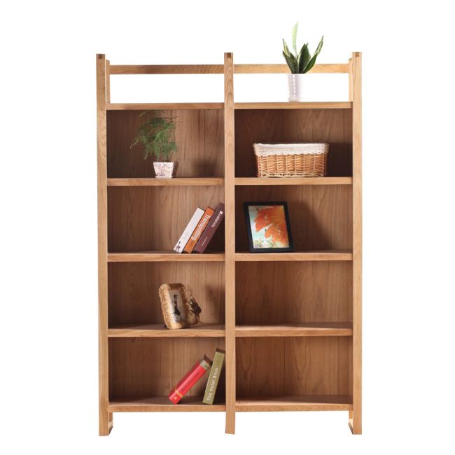 Milora Solid Oak Wood Bookshelves