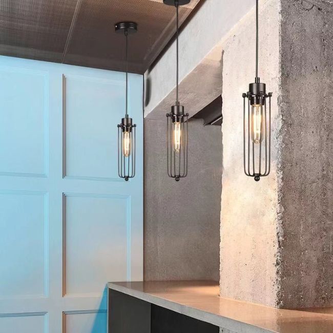 Mitra Loft Style Wire Pendant Lamp