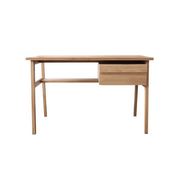 Nolene Solid Oak Wood Desk