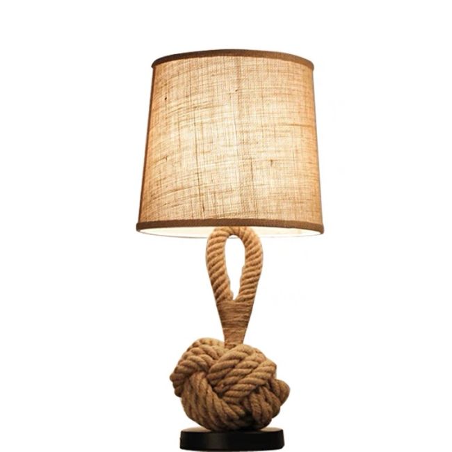 Rope Knot Style Table Lamp II