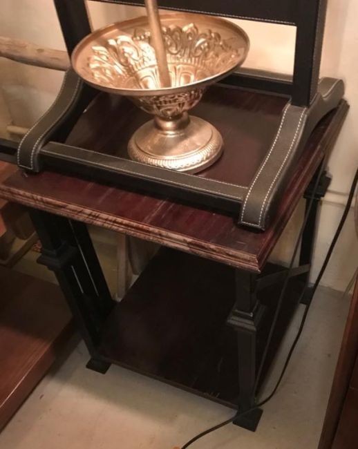 Savio Industrial Side Table