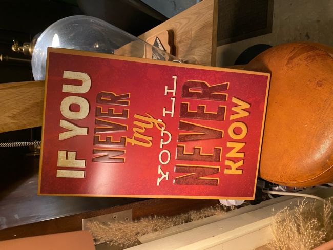 Limited Item - If you never try