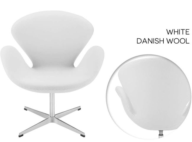Jacobsen Swan Style Chair / Lounge Chair