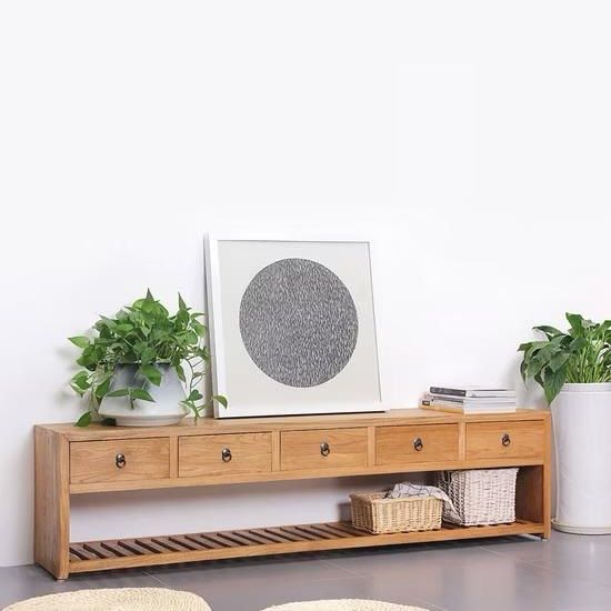 Tang Elm Wood TV Cabinet and Console - TC23