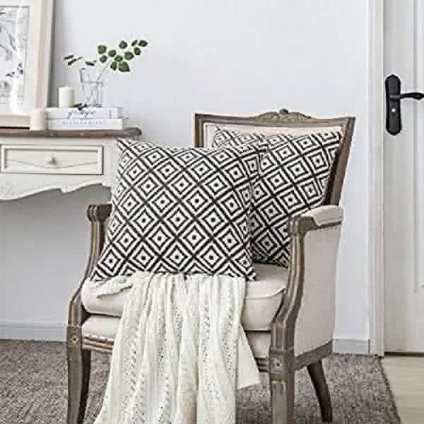 Azetec  Decorative Cushion - Grey