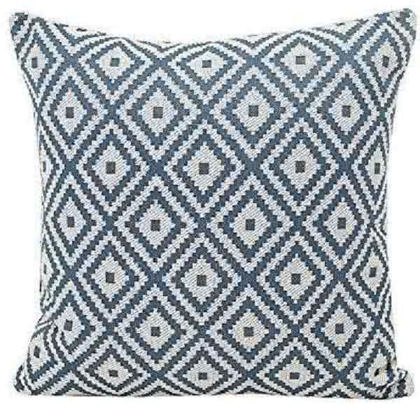 Azetec  Decorative Cushion - Blue