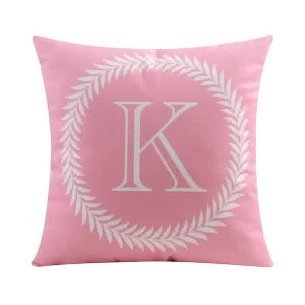 Letter K Decoration Cushion
