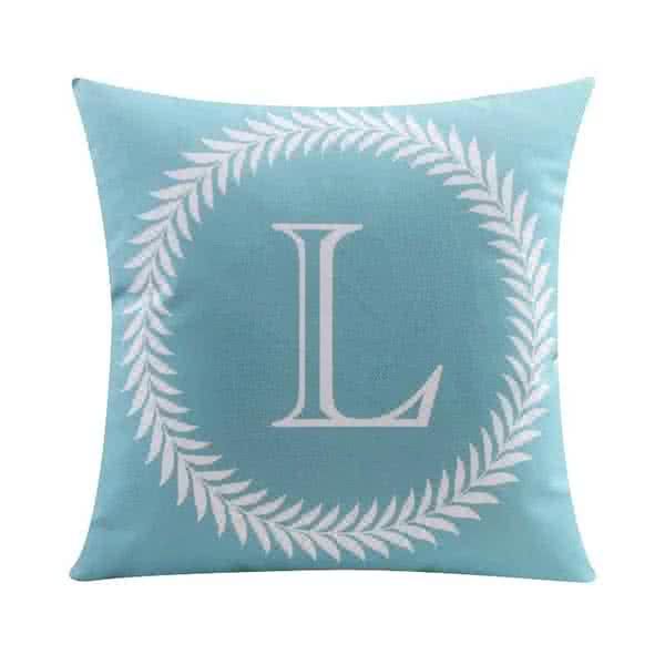 Letter L Decoration Cushion