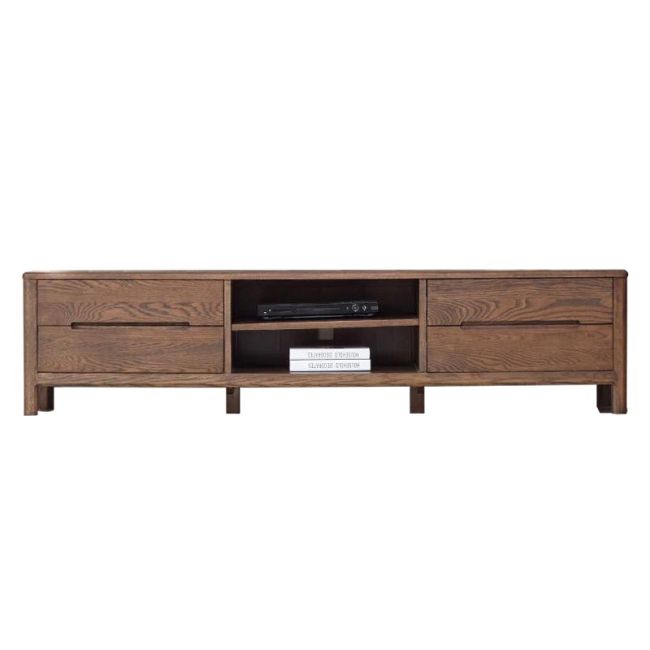 Zola Solid Oak Wood TV Cabinet