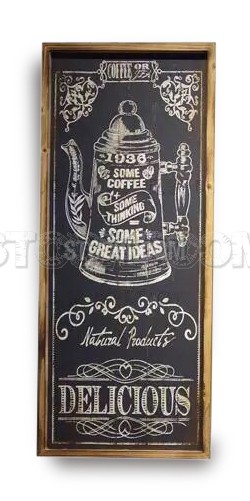 Vintage Decorative Framed Chalkboard