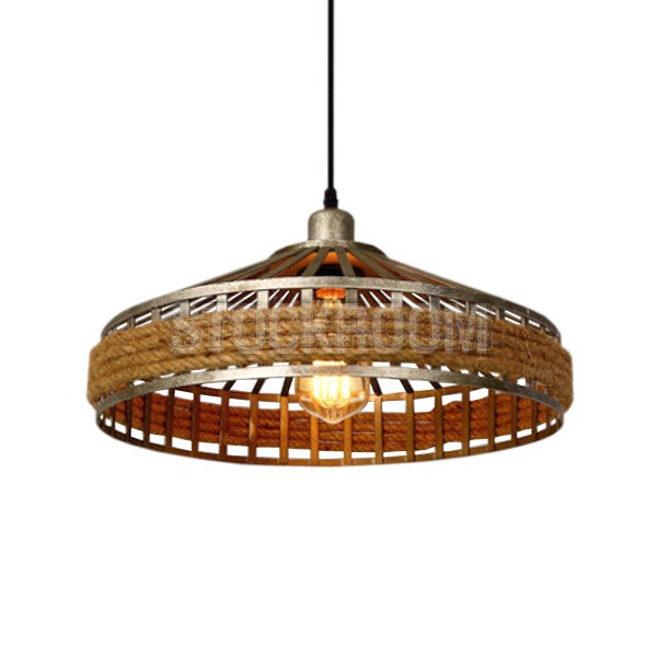 Fitz Industrial Vintage Style Pendant Lamp