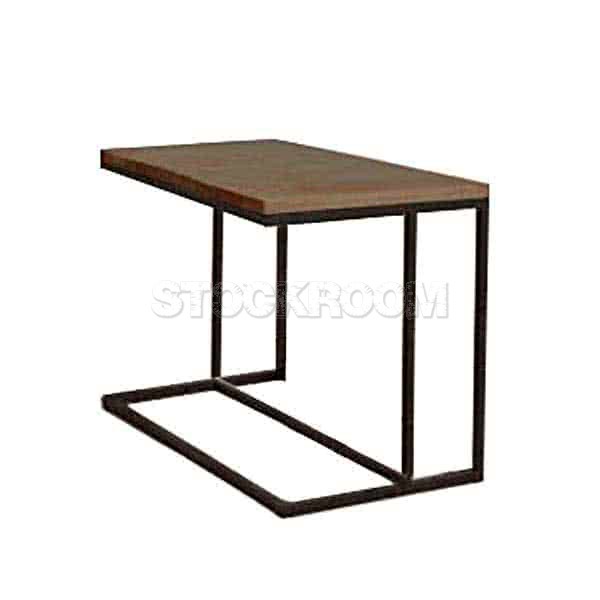 Modern Industrial Side Table