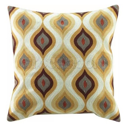 Adler Decorative Cushion - Golden Fish Eye