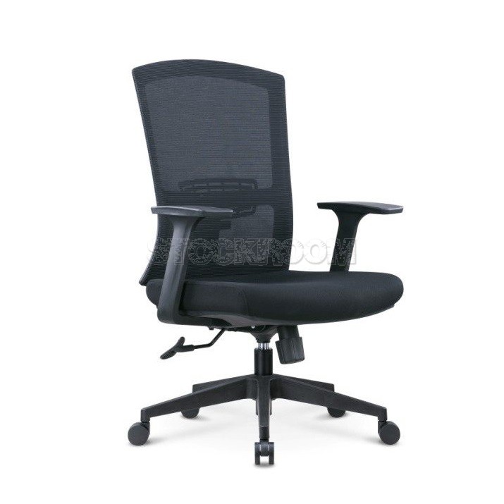 Aesop Black Mesh Adjustable Office Chair