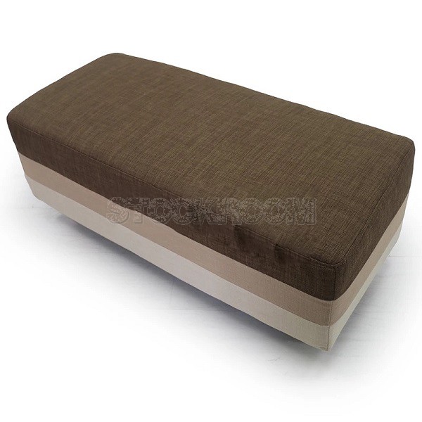 Allsorts rectangle ottoman