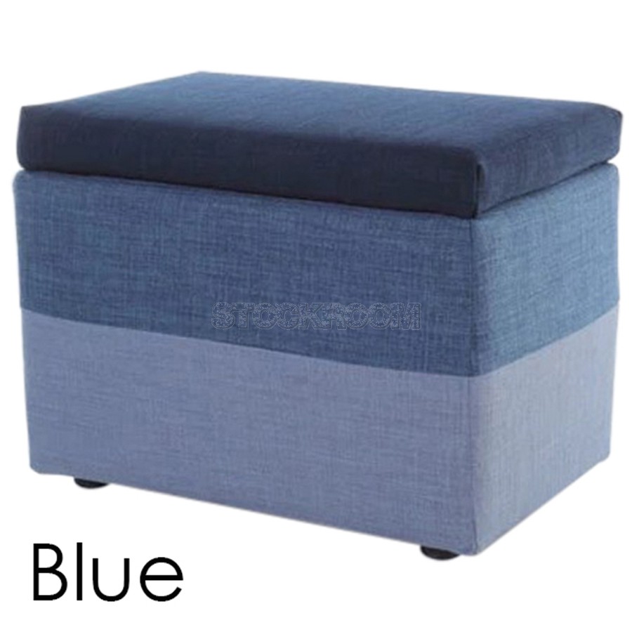 Allsorts Rectangle Storage Ottoman