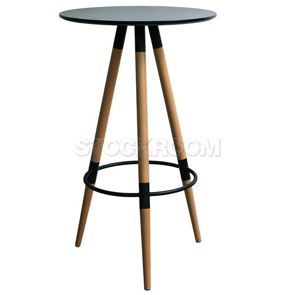 Arnold Modern Round Bar Table