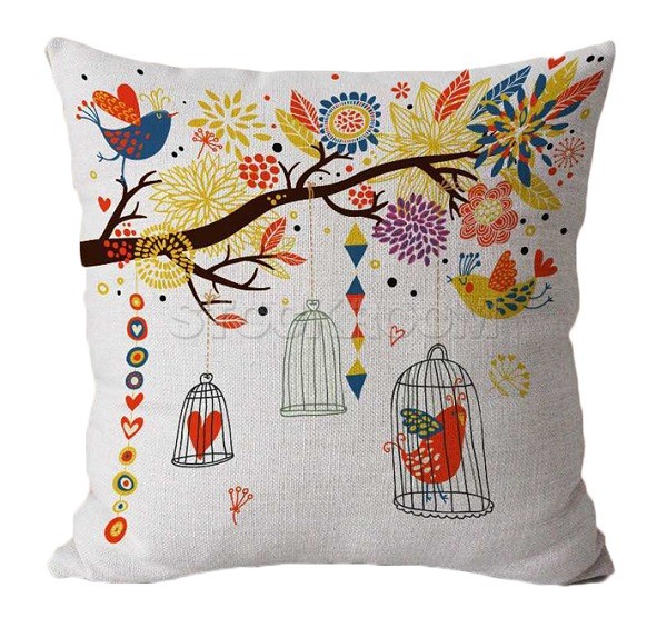 Bird Cage Linen 3 Cushion