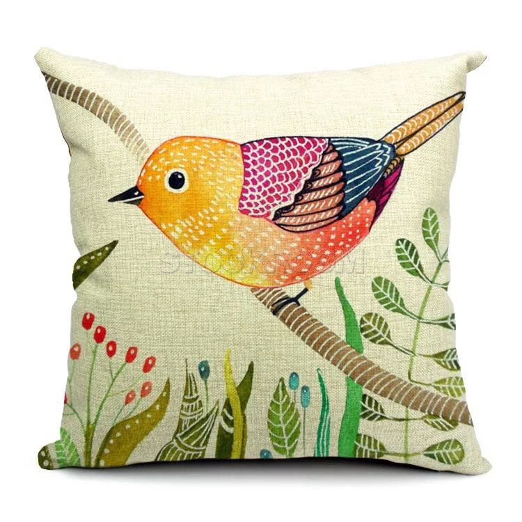 Bird Decorative 3 Cushion