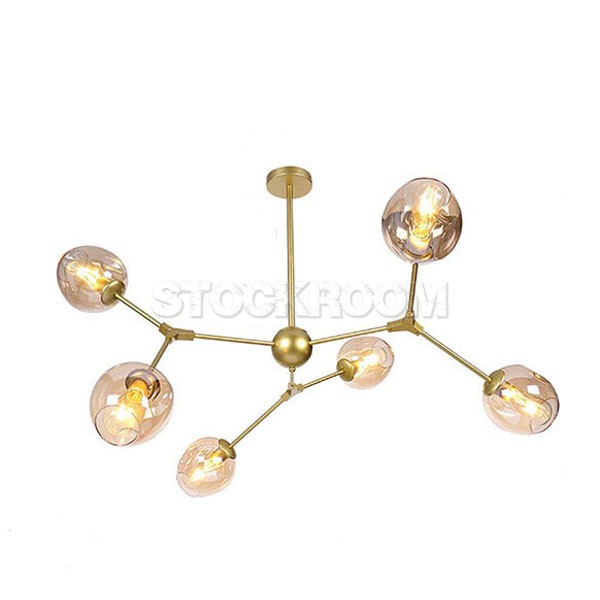 Branching Bubble Style Pendant Lamp