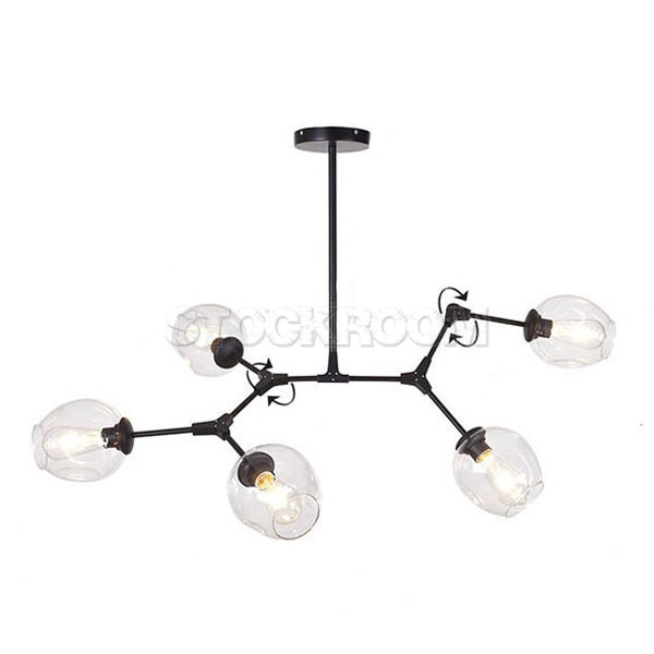 Branching Bubble Style Pendant Lamp